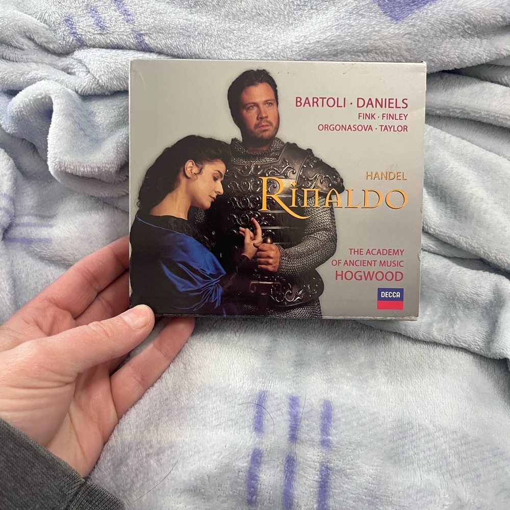 Handel- Rinaldo, Blue and Silver Media 2 CD Set - With Stunning Design